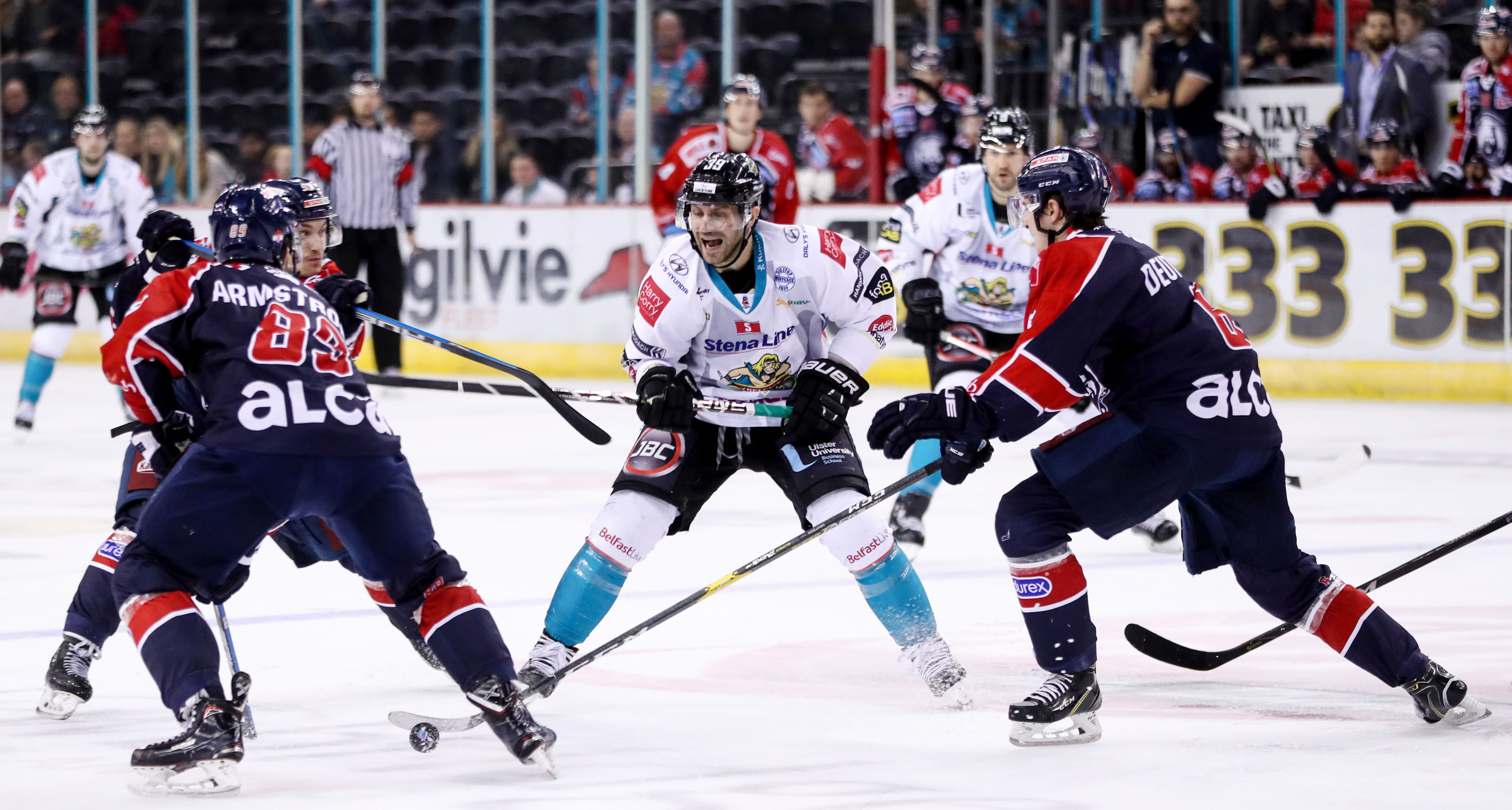 IIHF Continental Cup - Group E Belfast Giants vs Medvescak Zagreb