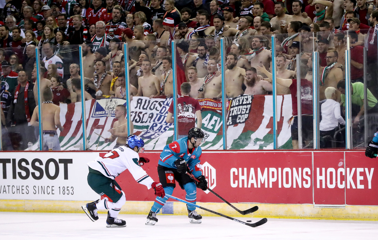 Belfast Giants v Augsburger Panther (Germany) - Champions Hockey League