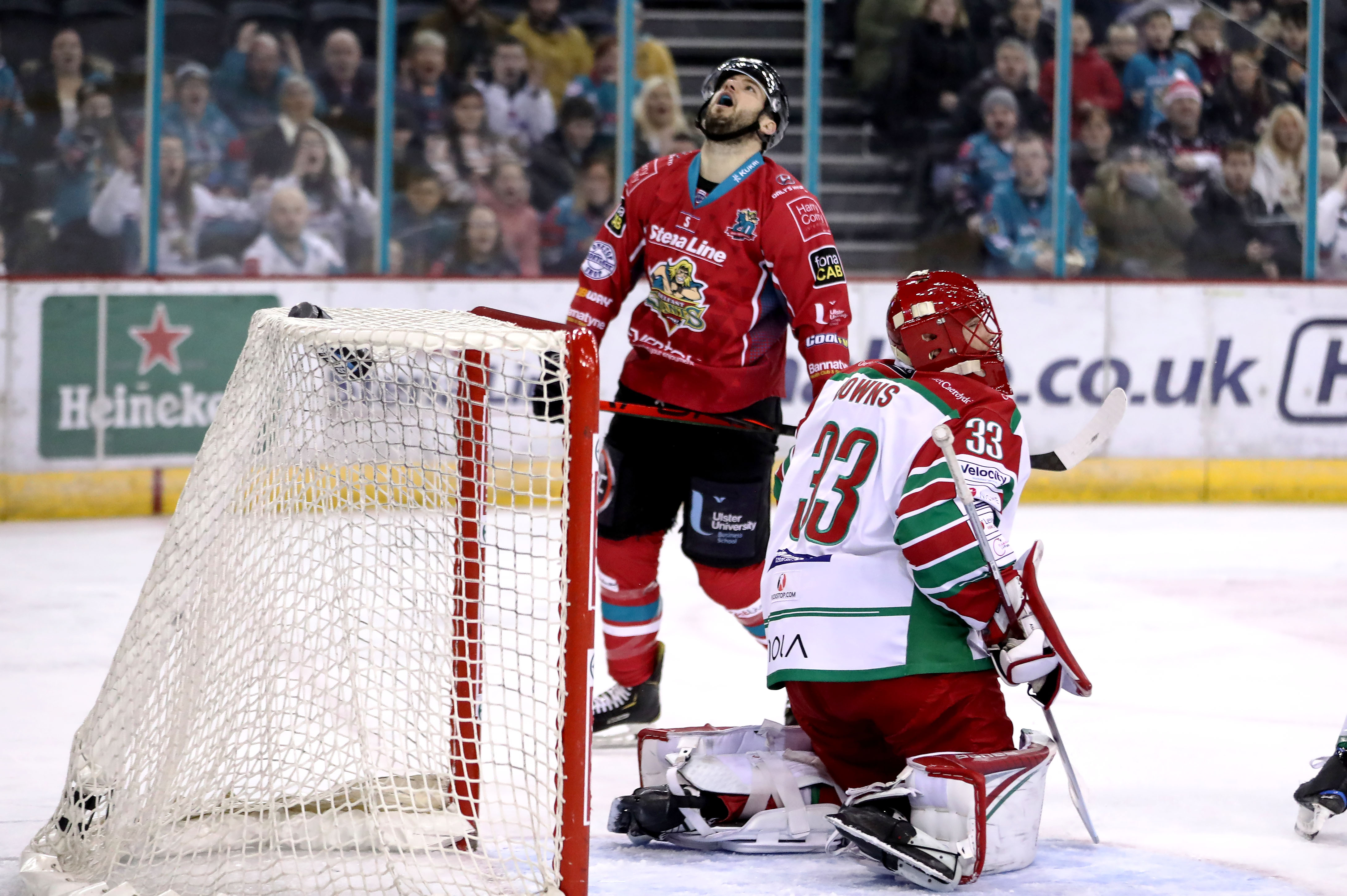 Belfast Giants v Cardiff Devils - Challenge Cup , Quarter-Final 1 Leg